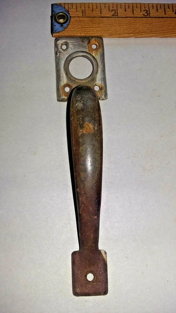 Antique/Vintage SALVAGE Metalware Door 7" Handle Rustic/Primitive Farmhouse