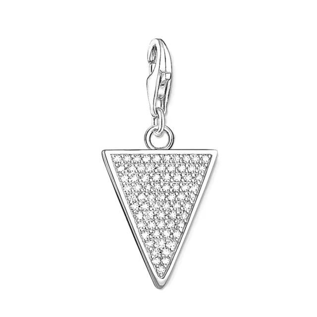 Thomas Sabo Charm Club - Dije - Triángulo Blanco 1580-051-14