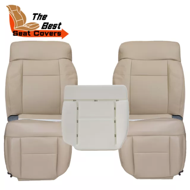 Fits For 2005-2008  Ford F150 Lariat XLT Front Seat Cover & Driver Foam Cushion