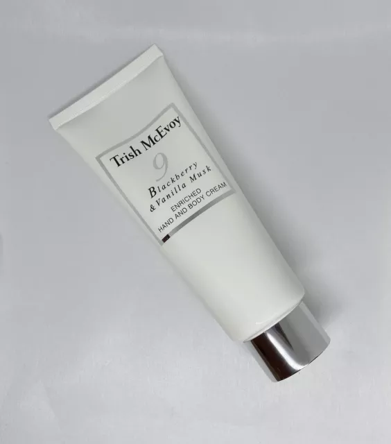 Trish McEvoy 9 Blackberry & Vanilla Musk Enriched Hand And Body Cream 4oz /118ml