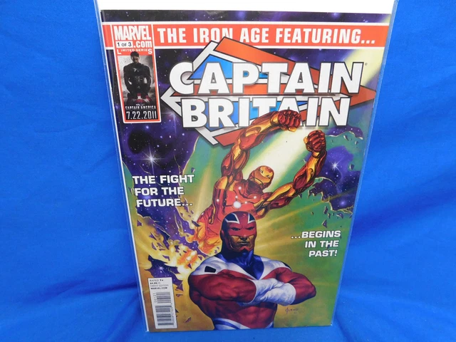 Iron Age #1 Featuring Captain Britain Marvel 2011  Jusko Cover Vf+
