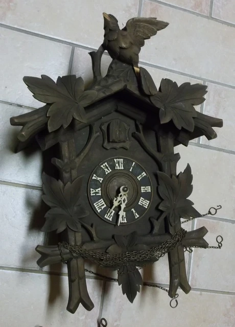 ANCIEN COUCOU PENDULE Foret Noire Clock Foret Noire N.4 EUR 60,00