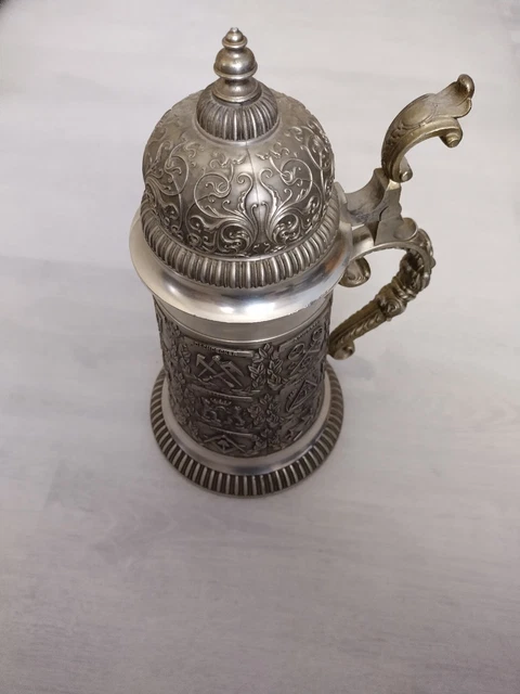 Zinnkrug Handwerk ca. 32cm ca. 1947 Gramm Handwerksberufe