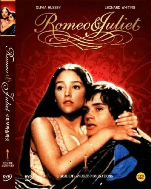 ROMEO AND JULIET (1968) DVD 2000 Widescreen Olivia Hussey Leonard