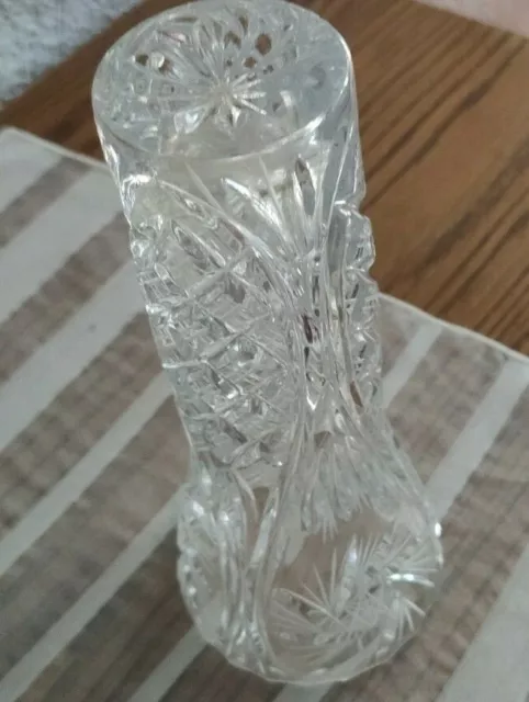 Bleikristall-Vase (Schleuderstern) (Höhe 20cm) | neat vase made of lead crystal 2