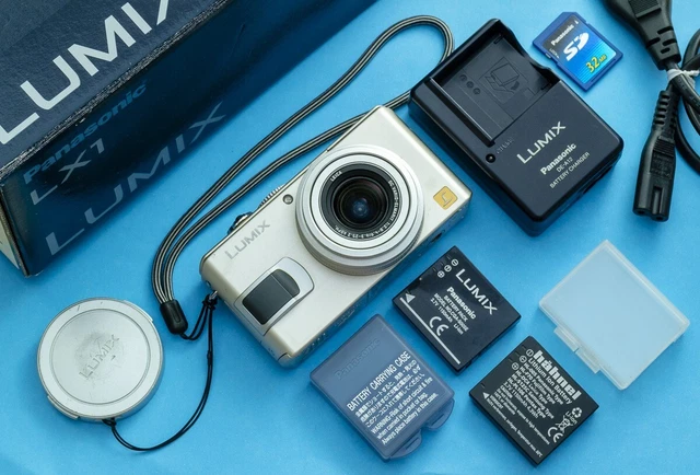 Panasonic LUMIX DMC-LX1 8,4 megapixel fotocamera digitale 16:9 CCD