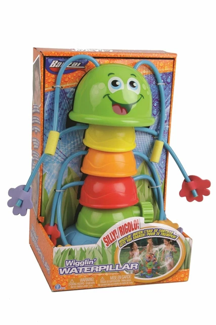 Wassersprüher Raupe Garten Wasser Spiel für Kinder Wasserspielzeug Sommer Spaß