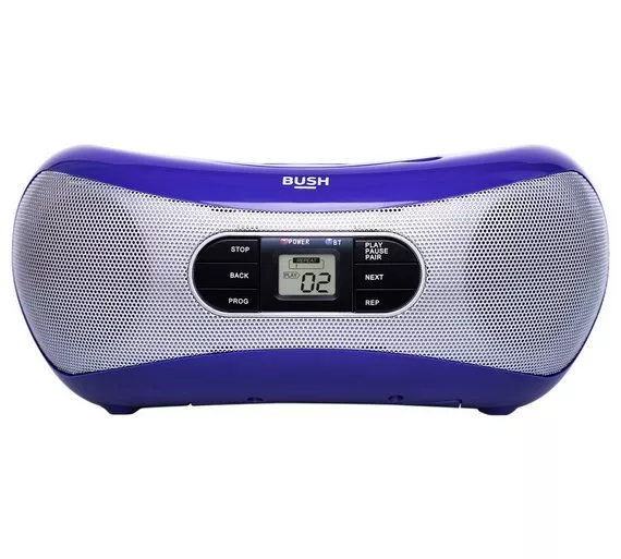 Bush bluetooth hot sale boombox pink