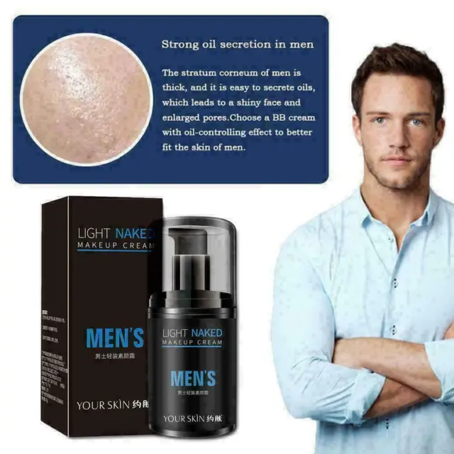 Men's Concealer BB Cream Waterproof and sweatproof natural .FAD7 Lot  Sell