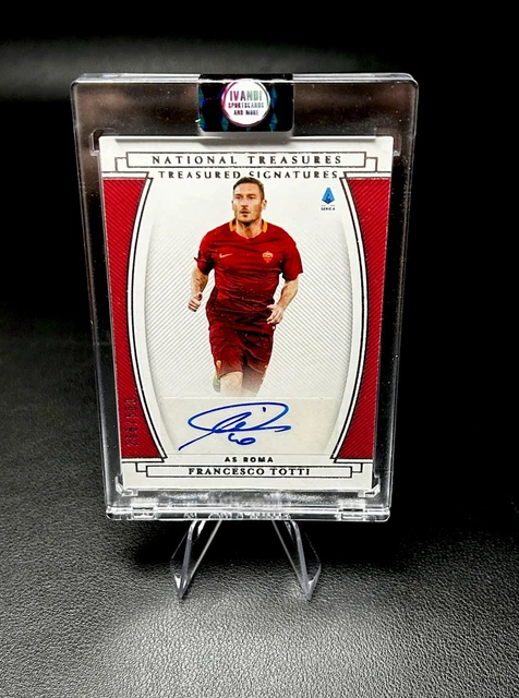 2010-21 CHRONICLES FRANCESCO Totti National Treasures Auto /500 