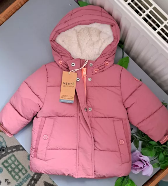 Baby Girl 3-6 Months Next Beautiful Jacket Coat Rrp £26