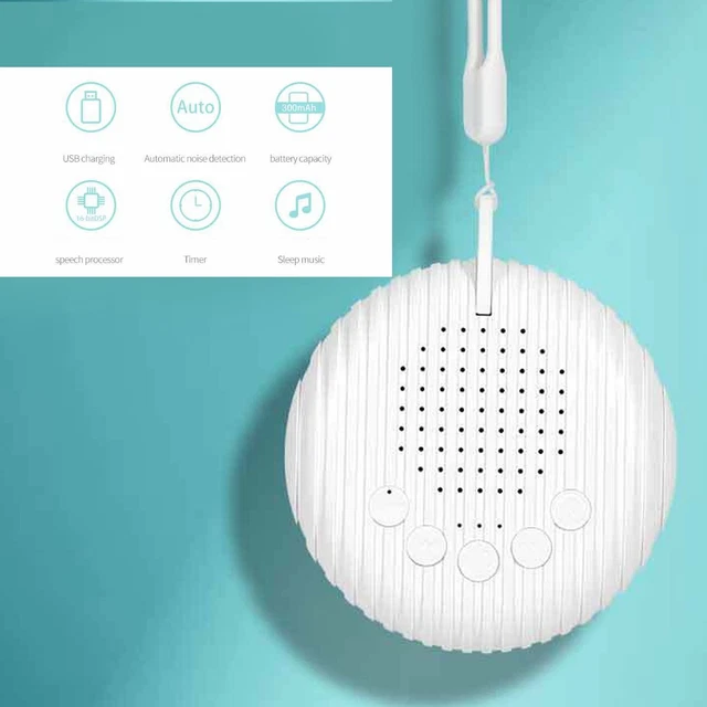 Macchina audio bianco rumore bambino dispositivo portatile luce notte suono