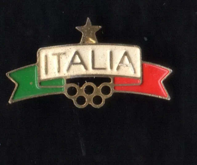 Olympic Games Pin. Undated Noc. Italy/Italia