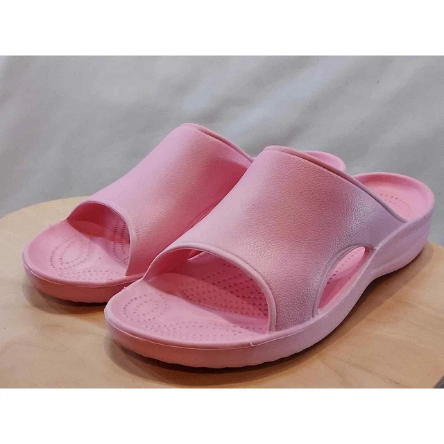 DAWGS Pink Slip On Slides | Pink | Womens Size 9 DAWGS Pink Slip On Slides | Pink | Womens Size 9