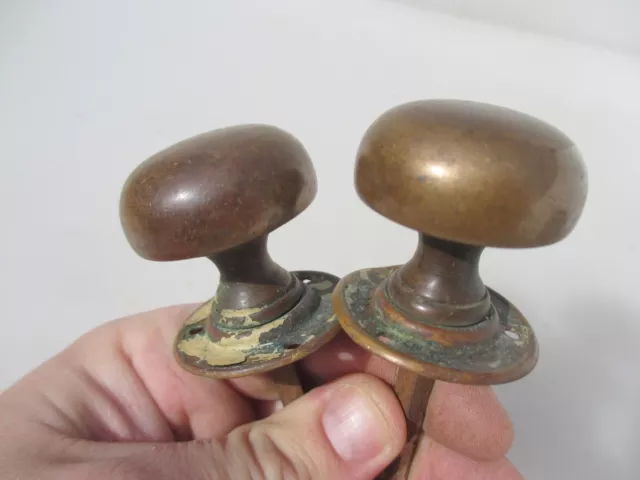 Victorian Brass Cabinet Knobs Drawer Handles Pulls Old Cupboard Antique Bronze