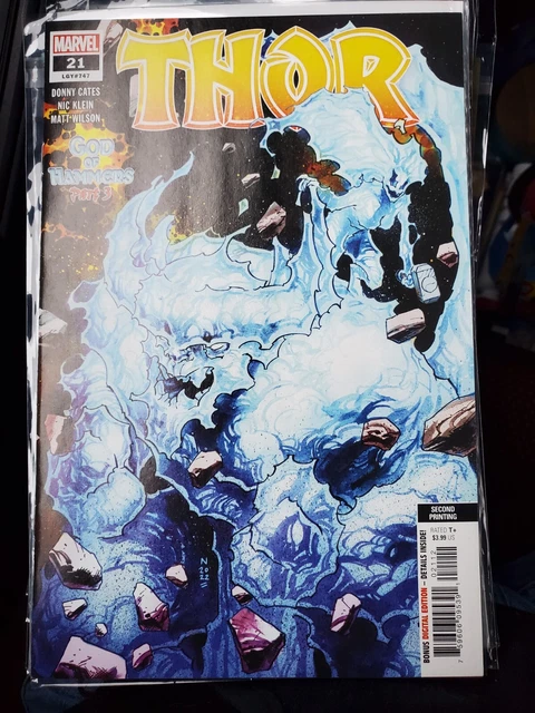 THOR #21 2nd ptg Marvel Comics 2022 DEC219161 (W) Cates (A/CA) Klein