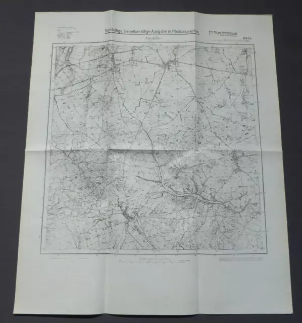 Landkarte Meßtischblatt 2864 Arnsfelde Gostomia Grenzmark Posen Westpreußen 1945