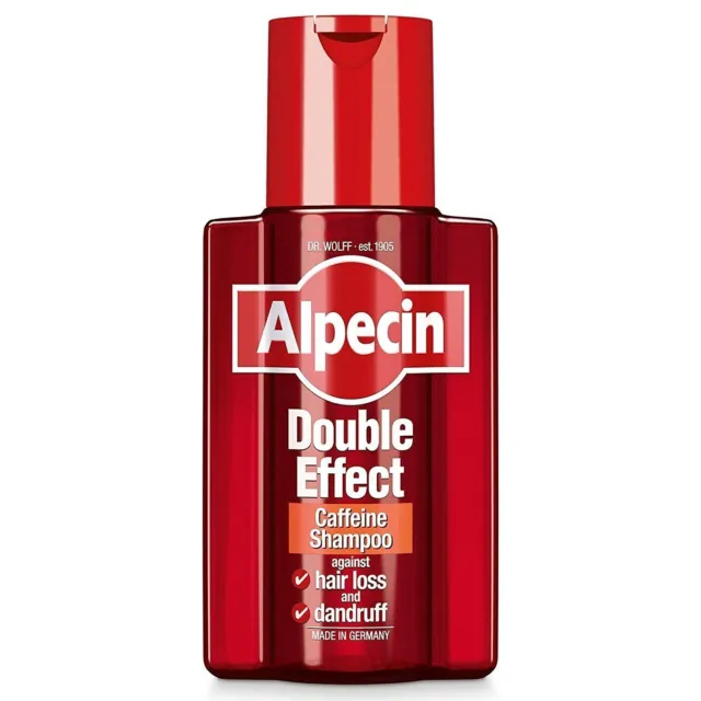 Alpecin Double Effect Caffeine Shampoo Fights Against Dandruff & Hair Loss 200ml
