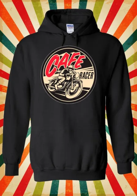 Cafe Racer Bike Motorcycle Race Cool Men Women Unisex Top Hoodie Sweatshirt 1814