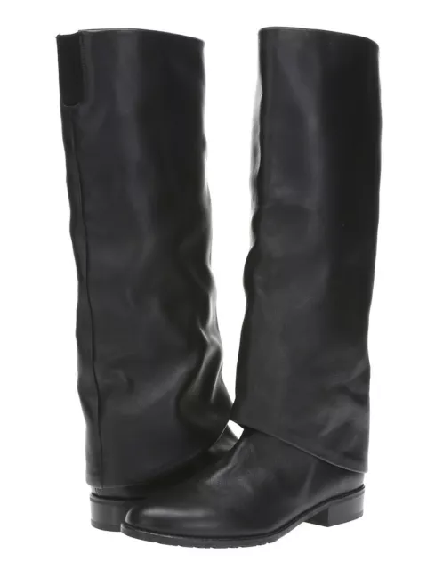 Stuart Weitzman Womens Pantalon Riding Fold Over Tall Boots Size 6.5 M New