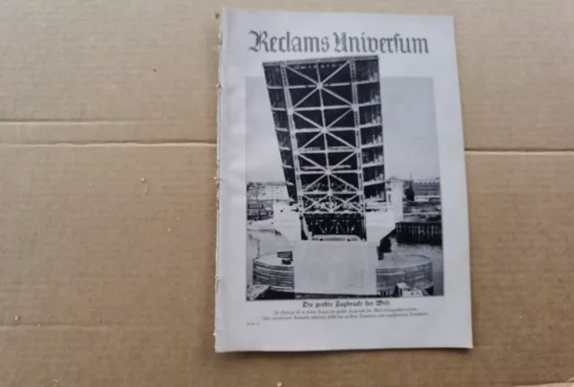 1926 Reclams 12 Chicago Bauhaus Dessau Los Angeles Reichenau Waentig Jacovleff