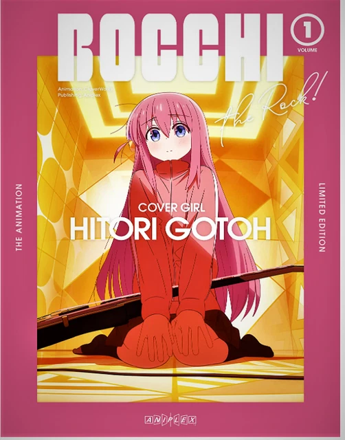 BOCCHI THE ROCK Vol.1 First Limited Edition Blu-ray Soundtrack CD Booklet Japan
