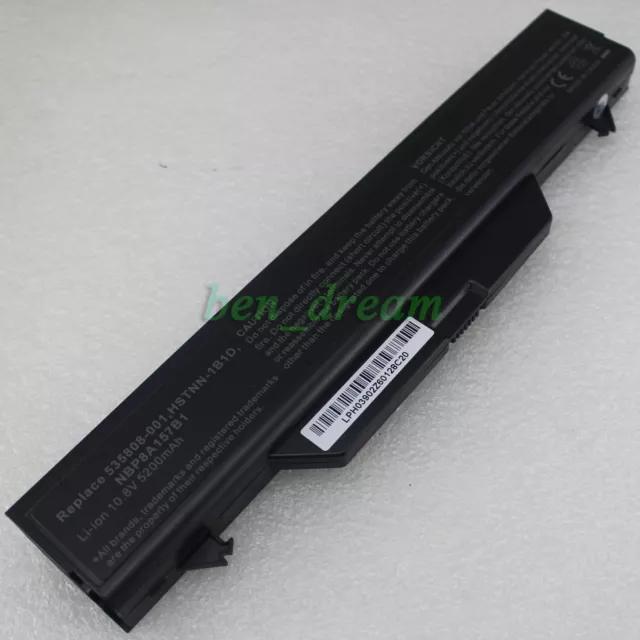 Battery for HP ProBook 4510s 4515s/CT 4710s/CT HSTNN-OB89 513130-321 535808-001