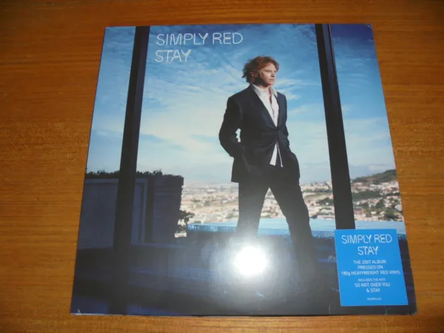 Simply Red Stay vinyl Lp record