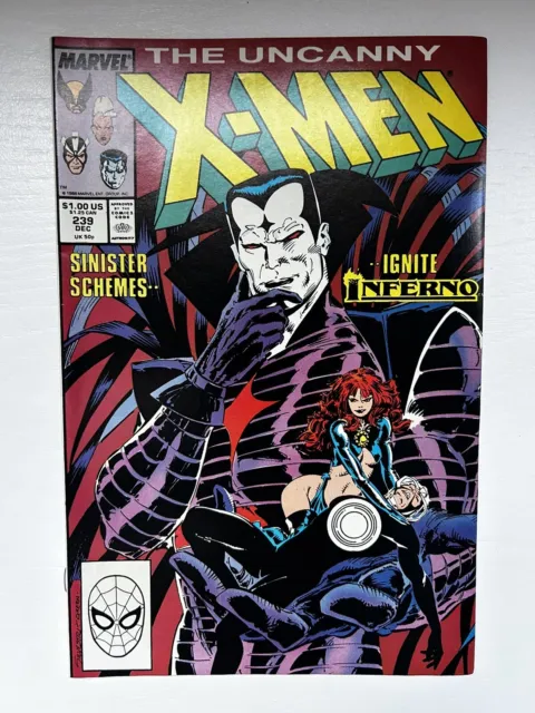 Uncanny X-Men #239 - First Cover 2nd Appearance of Mr. Sinister
