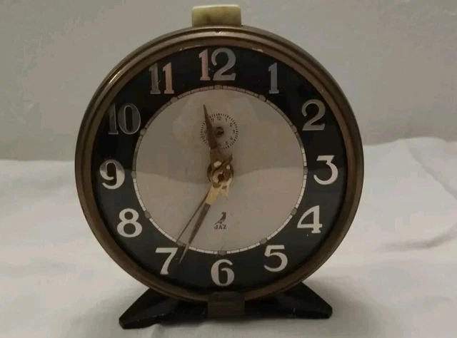 REVEIL DE VOYAGE Vintage Angelus Junior Swiss Fonctionne EUR 22,00 - FR