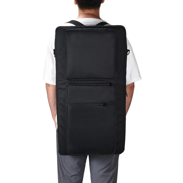 DJ Controller Storage Bag Black Carrying Case Bag Turntable Carrying Case