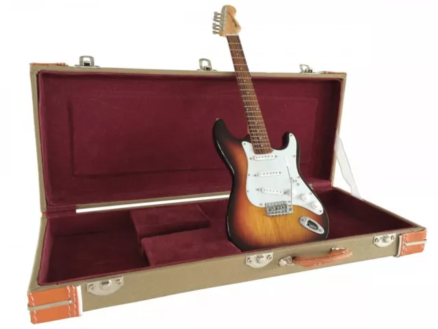 Fender 60th Anniversary Stratocaster Licensed Miniature Guitar 000137721