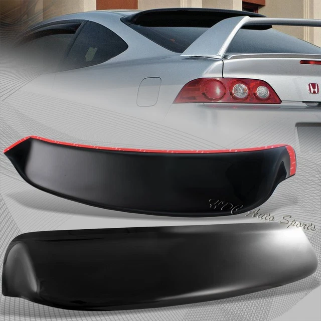 For 2002-2006 Acura RSX ABS Plastic Black Rear Roof Spoiler Window Visor Wing