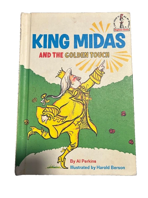 1969 DR. SEUSS King Midas and the Golden Touch Beginner Books Book Club ...