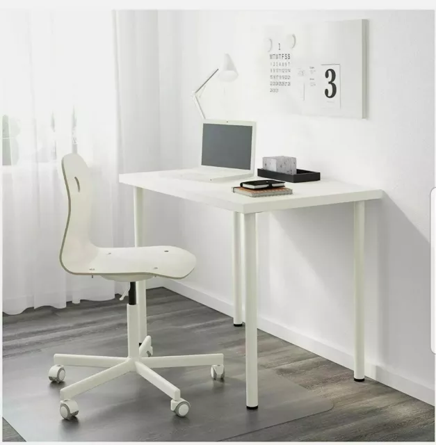 LINNMON / OLOV Desk, white, 100x60 cm - IKEA