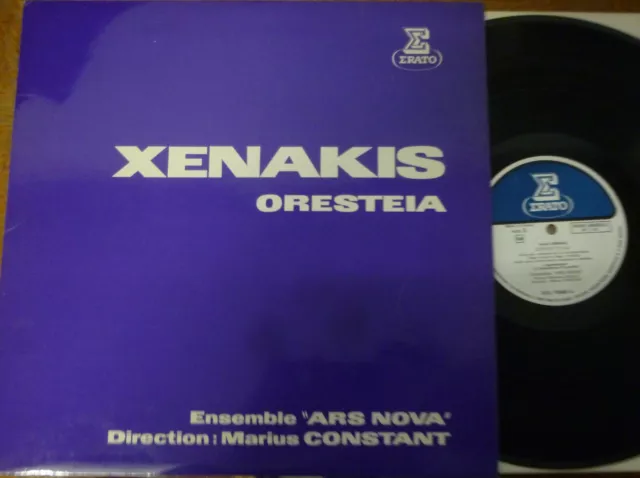 ENSEMBLE ARS NOVA - MARIUS CONSTANT / XENAKIS oresteia  / ERATO
