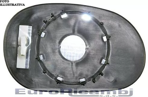 Piastra Specchio Per Renault Laguna 94-00 Sinistra