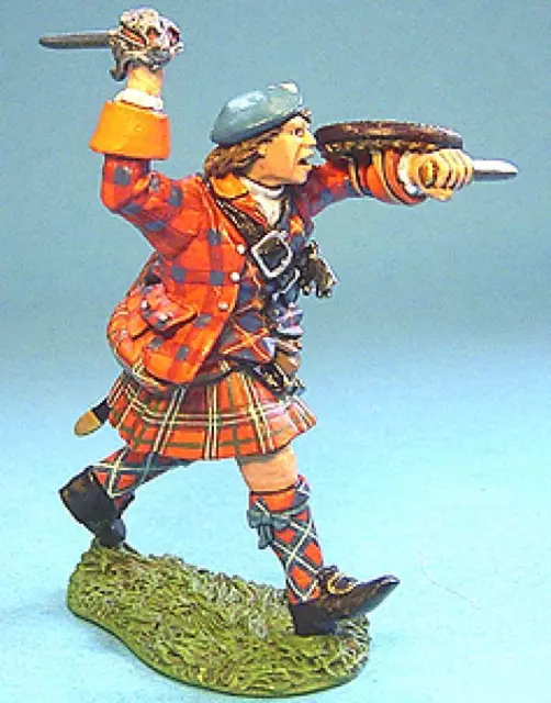 John Jenkins Jacobite Rebellion Jr-06 Scottish Highlander Attacking #2