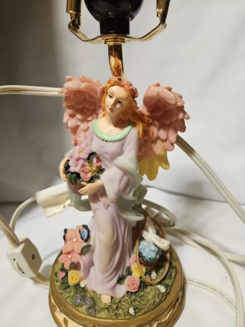 Vintage Angel Lamp 2