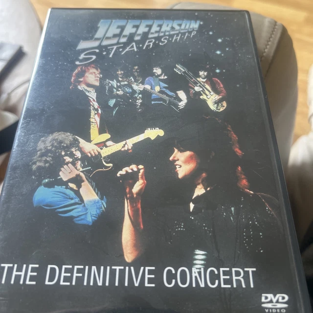 JEFFERSON STARSHIP - DEFINITIVE CONCERT THE - DVD - P2222z £14.50