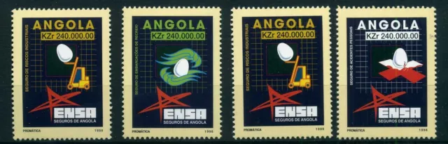 Angola 1162-1165 Mint Ensa #IN547