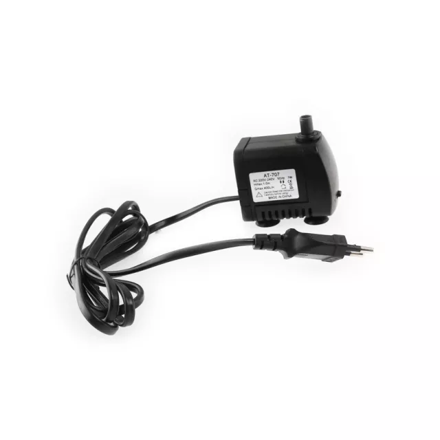 7W 220V-240V Submersible Pratique Pompe À Eau Pour Fish Tank Étang Aquarium