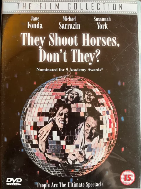 THEY SHOOT HORSES DON’T THEY? DVD Jane Fonda 1969 BRAND NEW! *REGION 2*