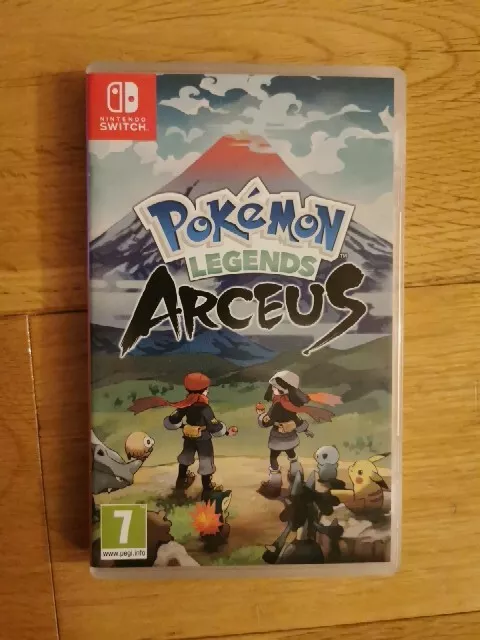 Pokemon Legends Arceus (Nintendo Switch, 2022) Empty Case