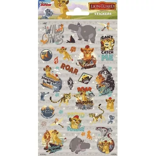 Funny Products aufkleberbogen Lion Guard junior paper 31 Stück