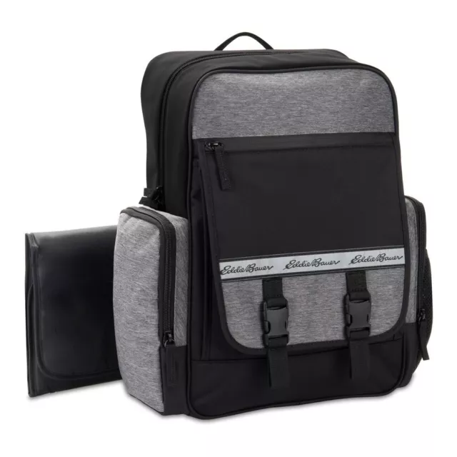 Eddie Bauer Atlas Diaper bag Backpack Neutral Color for Mom or Dad - NWT !