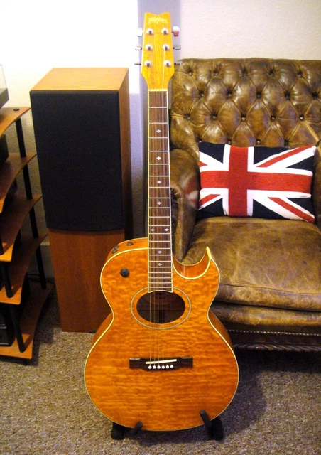 WASHBURN EA17N ELECTRIC ACOUSTIC Guitar Quilted Ash 125