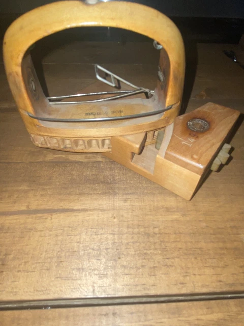 Vintage Ribbon Loom And Shuttle Base