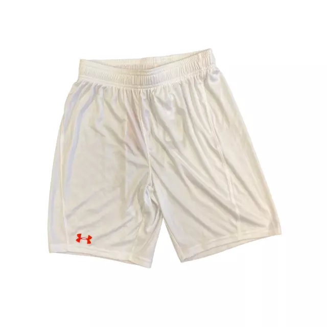 Under Armour Kindershorts (Größe 10-12y) weiß & rot Trainingshose - neu