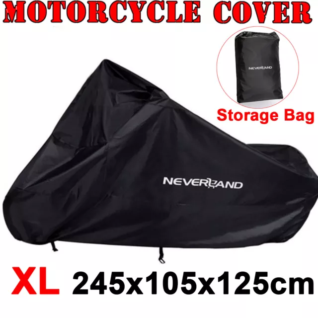 XL Motorrad Abdeckung Outdoor für Harley Davidson Sportster 1200 883 Dyna Street 2